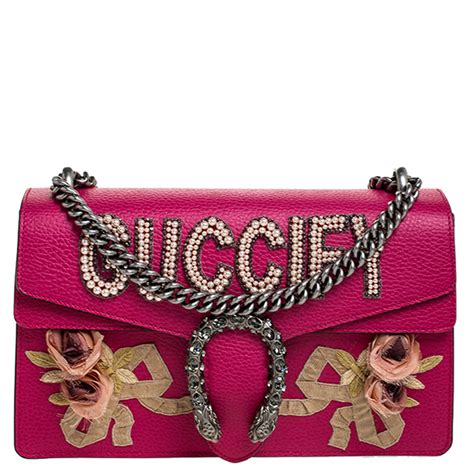 gucci pink dionysus bag